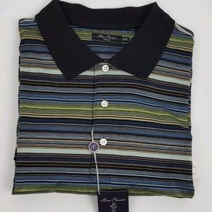 Alan Flusser Shirts - Alan Flusser Golf Shirt Short Sleeve Size 2XL Alan Flusser Shirts - Alan Flusser Golf Shirt Short Sleeve Size 2XL